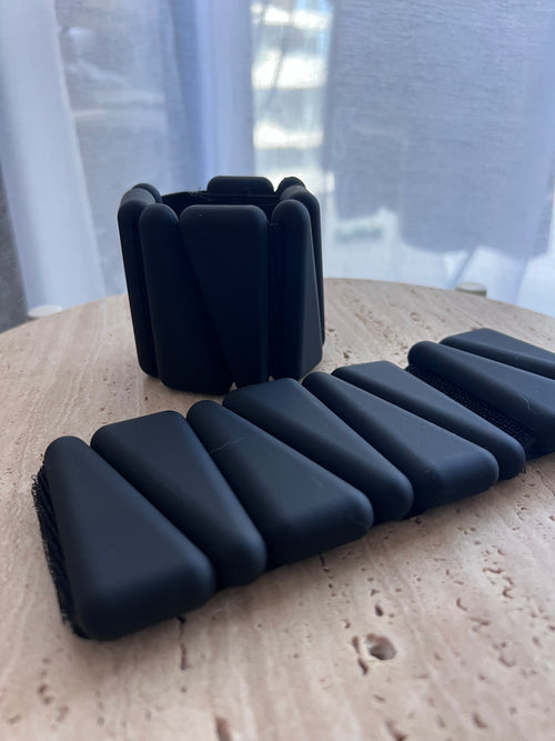 Alinée Ankle/Wrist Weights in Charcoal - 1lb