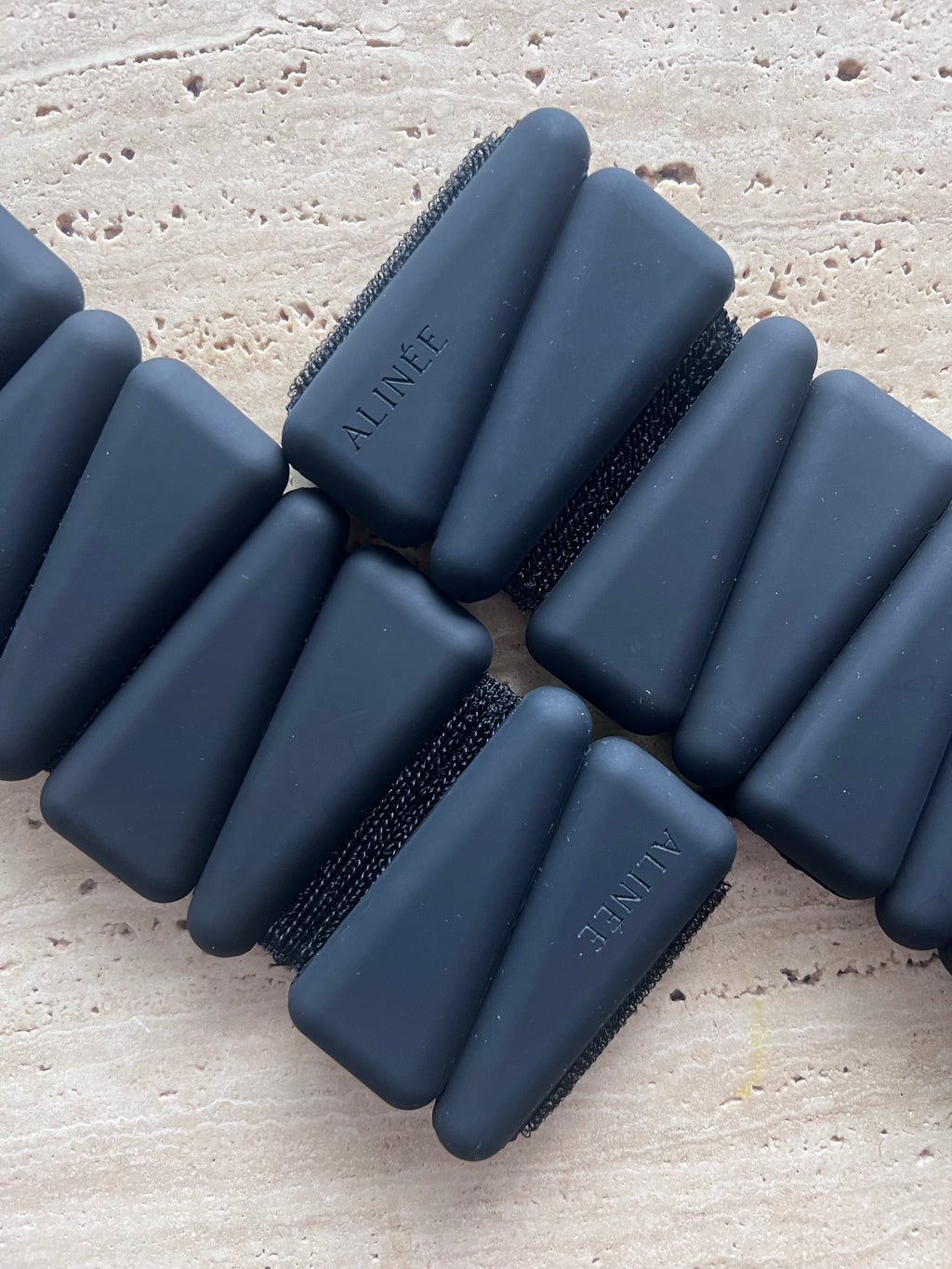 Alinée Ankle/Wrist Weights in Charcoal - 1lb