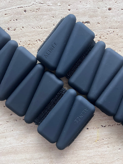 Alinée Ankle/Wrist Weights in Charcoal - 1lb
